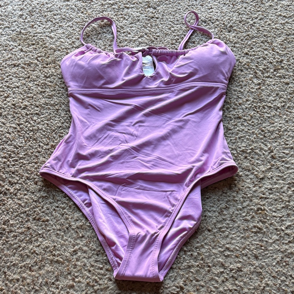 Roxy Lavender One-Piece Swimsuit size S